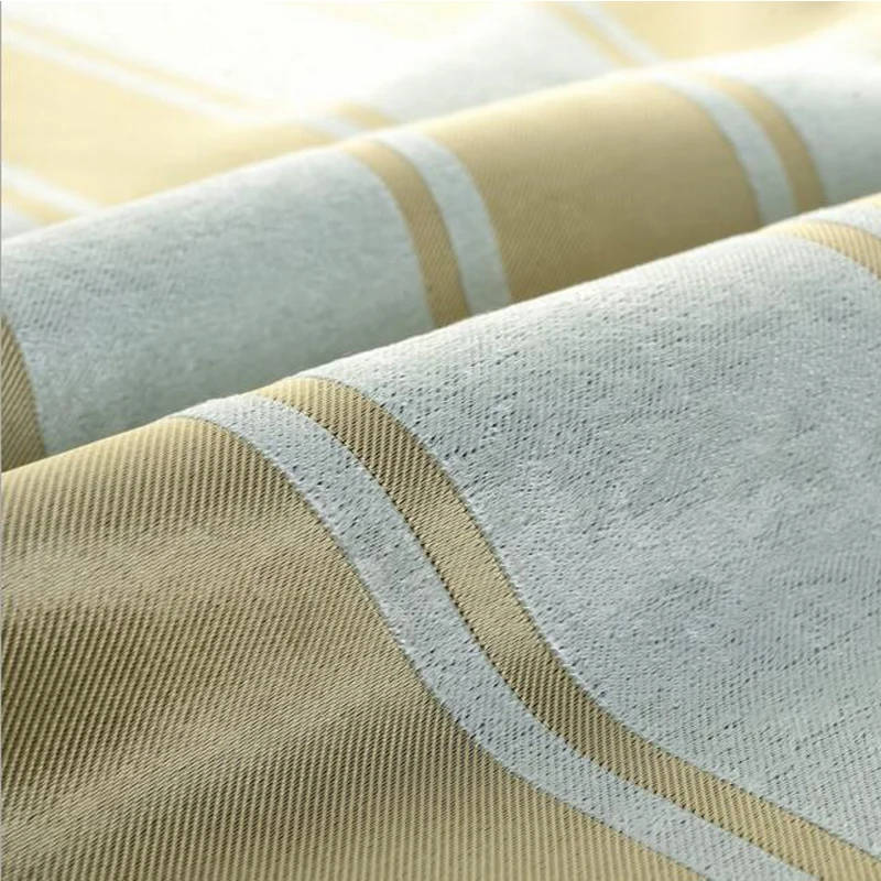 Mr Yang полосатые жаккардовые шторы черные жалюзи для спальня гостиная кухня