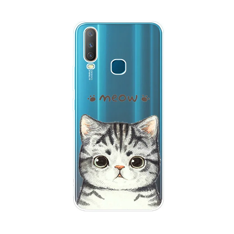 37 Чехол для Vivo Y17, мягкий силиконовый чехол из ТПУ для VIVO v17 neo Y91C Y91 Y15 Y12 V15 V15Pro Pro, чехол для телефона s для VivoY17 y95 - Цвет: 37