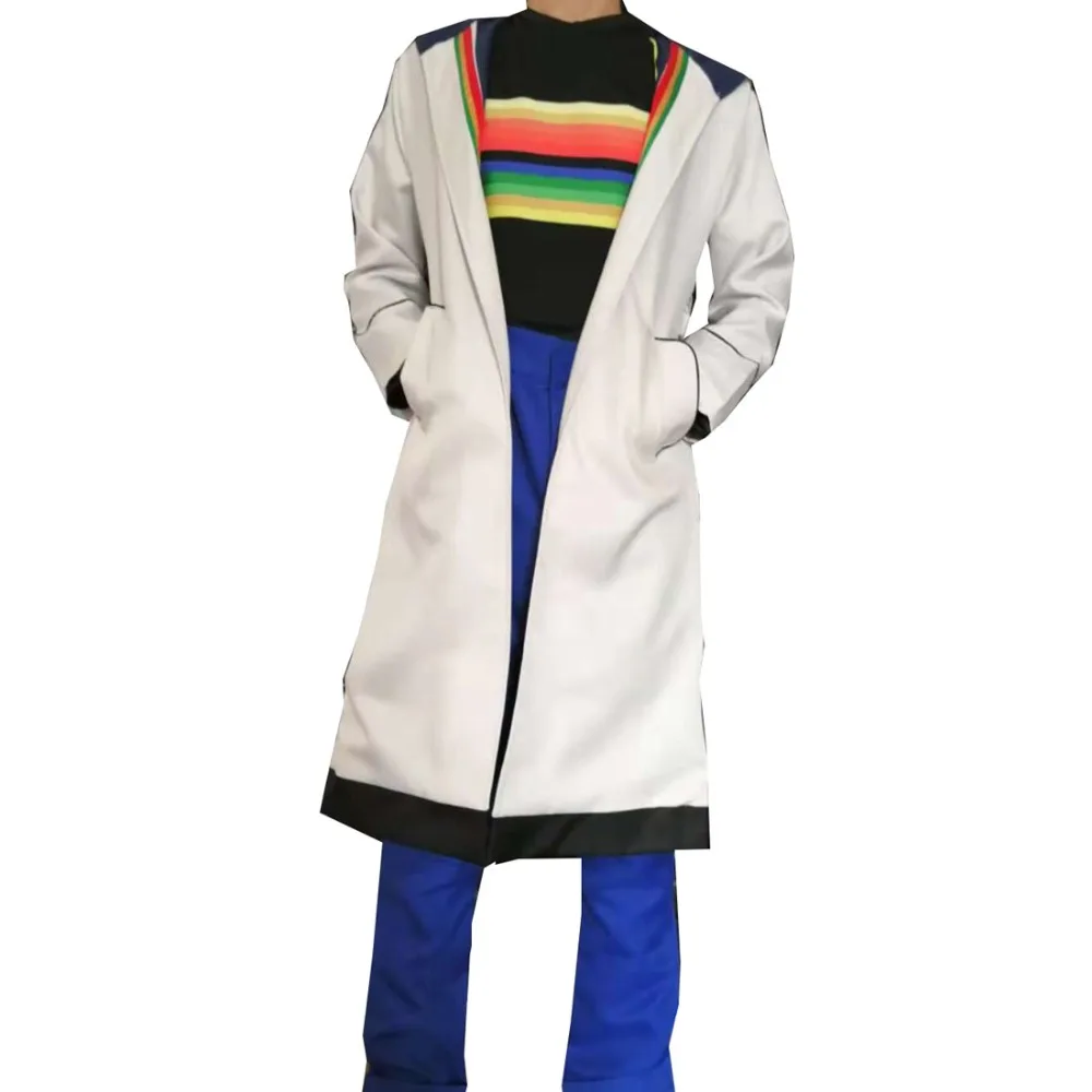 

Костюм для косплея Доктора Кто 13, верхняя одежда Джоди уиттактера, популярный тренчкот из фильма и ТВ, футболка с брюками 13, 2019