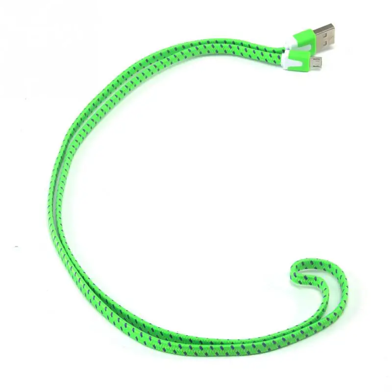 Дата кабель V8 Соединитель 3 фута веревка Micro USB зарядный кабель для синхронизации данных для мобильного телефона плоский провод кабель для зарядки 1 м/2 м/3 метра