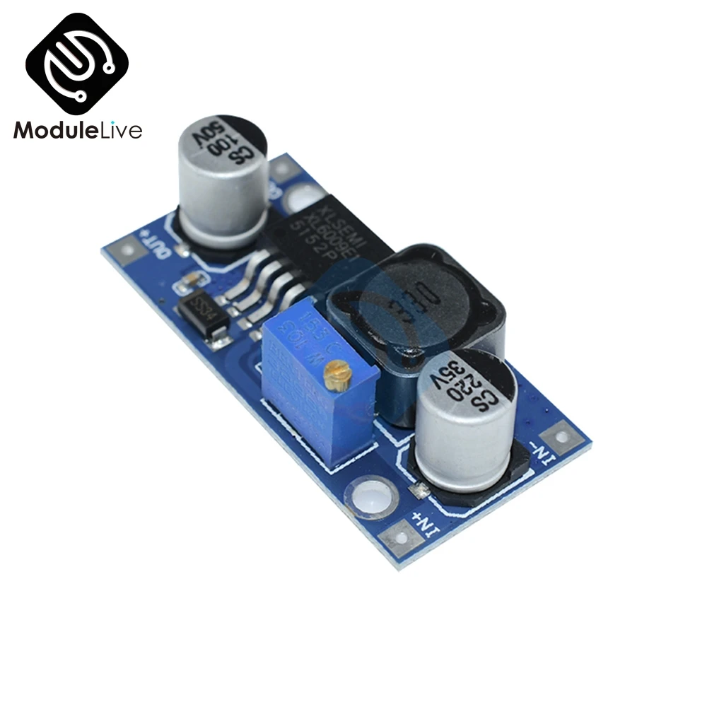XL6009 DC-DC Booster module Power supply output is Adjustable Super LM2577 Step-up Module | Инструменты