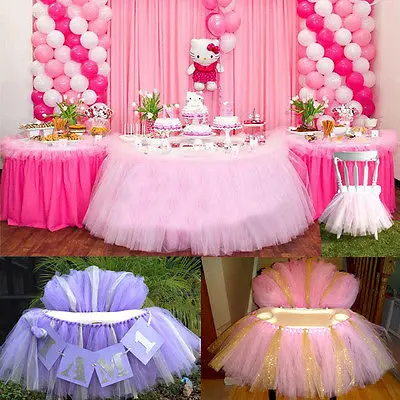 Платье пачка Тюлевая &quotюбка&quot на стол Baby Shower Свадебные - Цена: 499,78 руб.