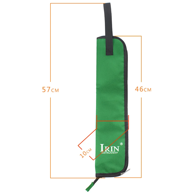 IRIN Drum Stick Gig Bag Водонепроницаемый Оксфордский тканевый держатель для голени с