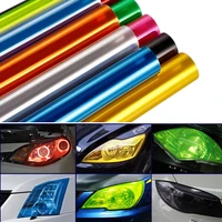 30cmx2m Auto Car Light Headlight Taillight Tint Vinyl Film Sticker Easy Stick Motorcycle Whole Car Decoration 12 Colors