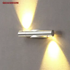 Настенный светильник, 85-265 в, 2 Вт, с регулируемым направлением света