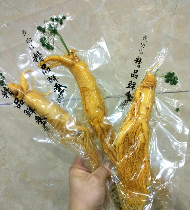 Свежие/сухие таблетки из корня женьшеня, 250-500 г вакуумной упаковки, Panax, корень женьшеня, травяные, для ухода за кожей, для красоты, 75-100 шт
