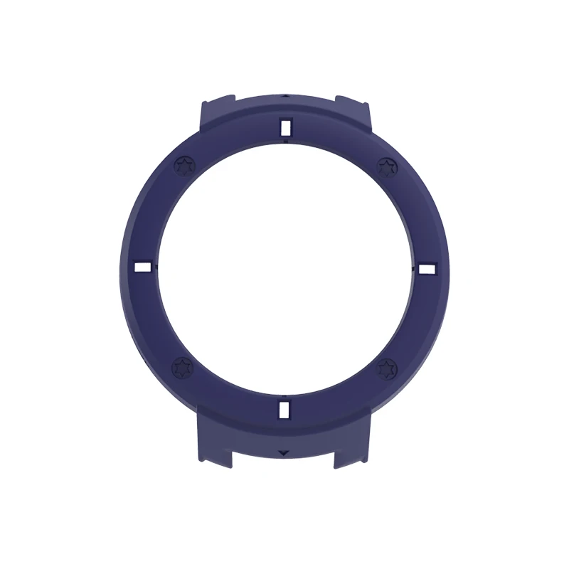 blue Для Amazfit Verge Xiaomi Huami 3 lite чехол SIKAI защитный ПК Бампер Смарт-часы крышка Анти-Scracth ультра светильник многоцветный - Цвет: blue