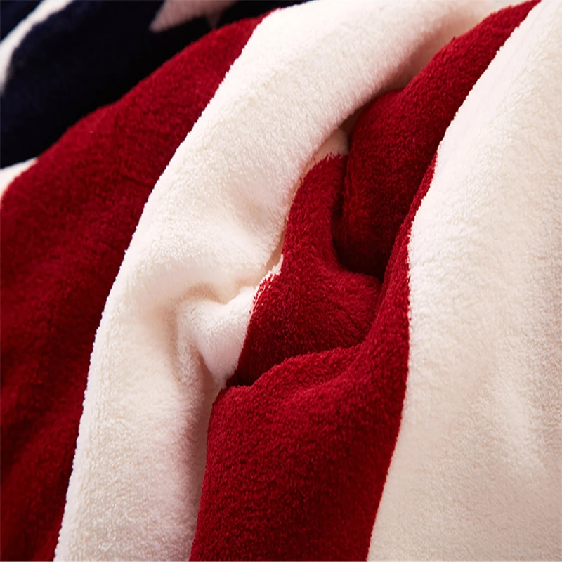 Одеяло sherpa фланелевый флисовый толстый мягкий теплый плед для дивана покрывала с