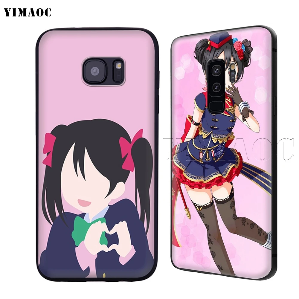 Чехол YIMAOC Nico Yazawa для Samsung Galaxy A7 A8 A9 A10 A20 A30 A40 A50 A70 M10 M20 M30 S10e J6 Plus|Бамперы| |