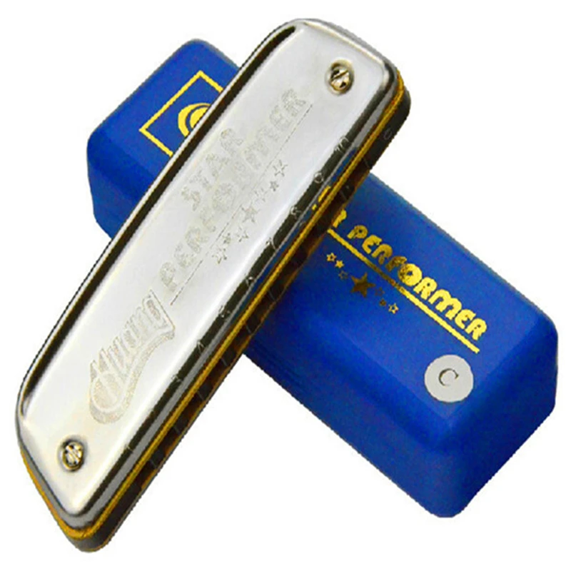 

Armonica Diatonica Key of C Huang Harmonicas 10 Holes Blues Suitable for Beginner's Instrumento Musicais Armonica Diatonica