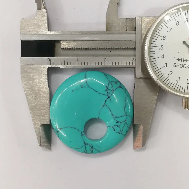 Модные бусины из натурального камня хорошего качества 12 шт./лот 30 мм для