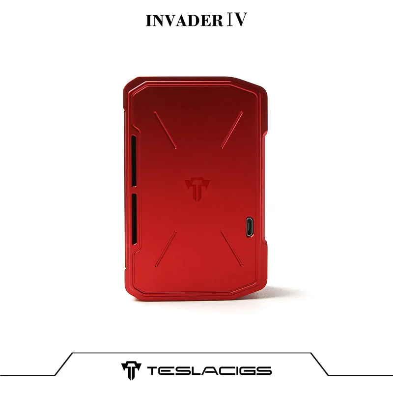 Оригинальный Teslacigs Invader IV мод Tesla 4 коробки Vape Вт 280 поддержка RDA танк электронная