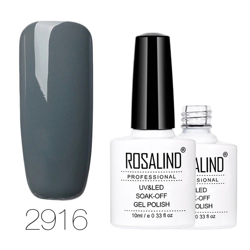 2916 ROSALIND, 10 мл, 68 цветов, серия, Гель-лак для ногтей, Гель-лак для ногтей, гель-краска, замачиваемый, Vernis, полуперманентный, УФ-гель для ногтей - Цвет: 2916