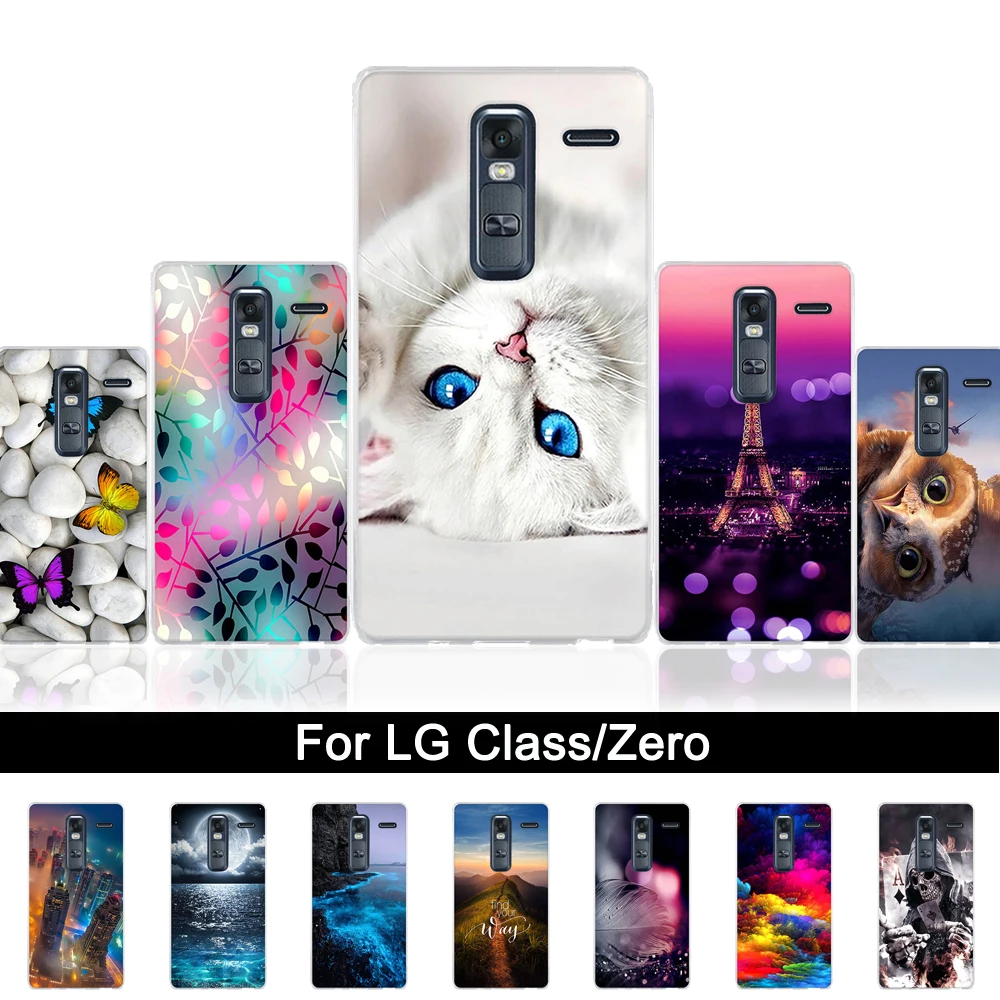 Мягкий силиконовый чехол для LG Class s задняя крышка из тпу Zero F620 H650 H650e чехлы