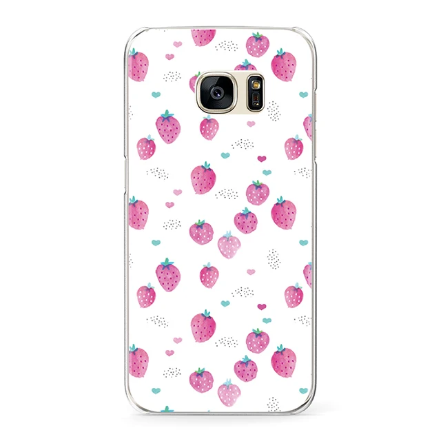Для Samsung Galaxy S5 S6 S7 S8 край J7 J5 A5 A3() g530 чехол для телефона прекрасный цветочный узор крышка