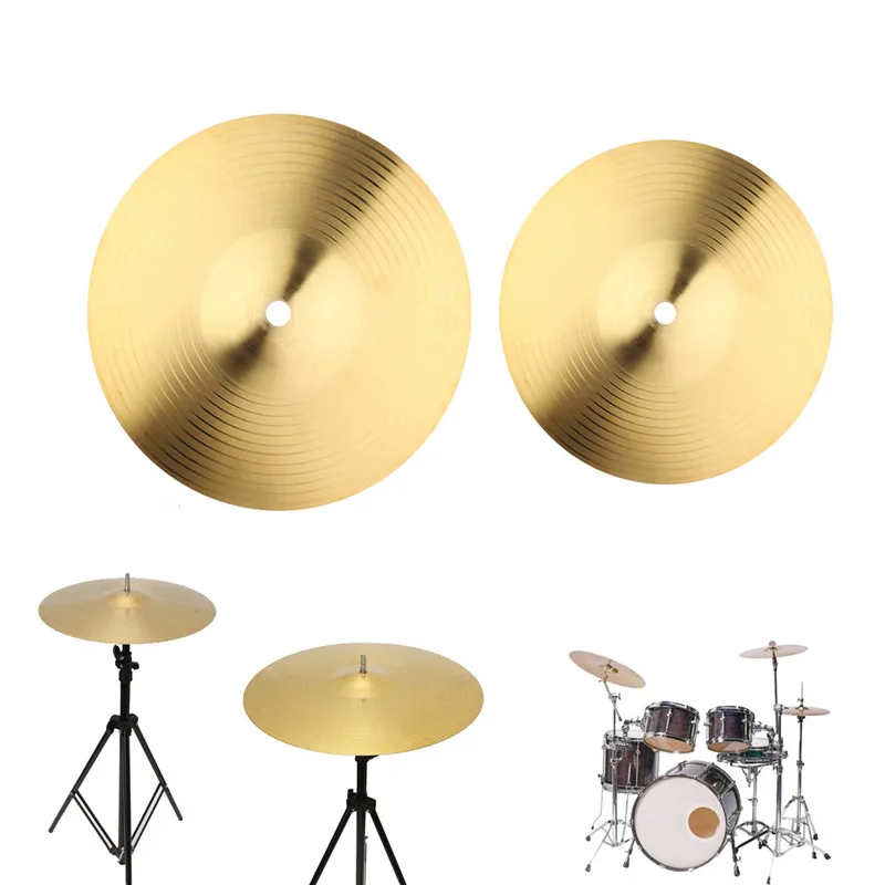 8/10 дюймовый медный сплав Crash Cymbal Drum набор прочный медный сплав Cymbal для ударных инструментов игроков начинающих Горячий
