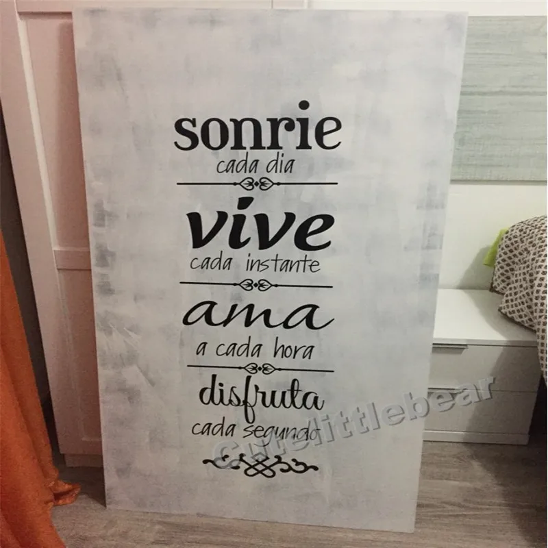 Бесплатная доставка Настенная Наклейка с испанским домом домашний декор