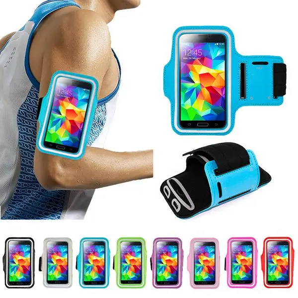 Для Oppo F1 Водонепроницаемый Спорт Бег Повязку Case Leather Arm Пояс GYM Чехол Кожаный