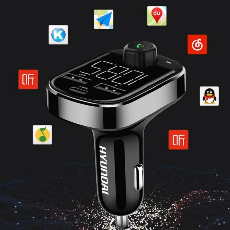 FM передатчик Bluetooth автомобильный комплект громкой связи автомобильная