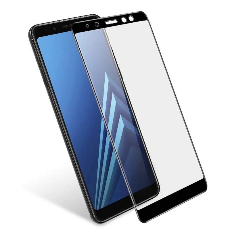 IMAK Для samsung Galaxy A8 закаленное Стекло полное покрытие Экран протектор Закаленное защитное закаленное Стекло для samsung A8 плюс