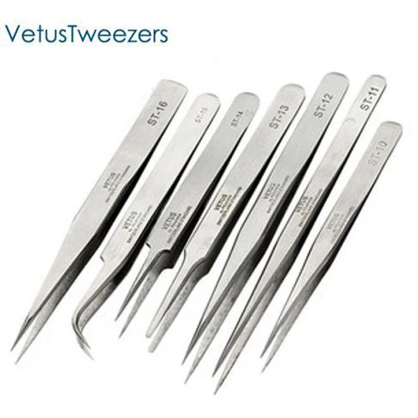 1 шт. Швейцарский Стандартный профессиональный изогнутый Прямой пинцет для