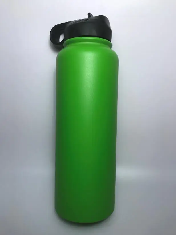 MULTI-COLORS H-y-d-r-o F-l-a-s-k изолированные бутылки для воды из нержавеющей стали 18 унций/32 унций/40 унций широкий рот с соломенными крышками