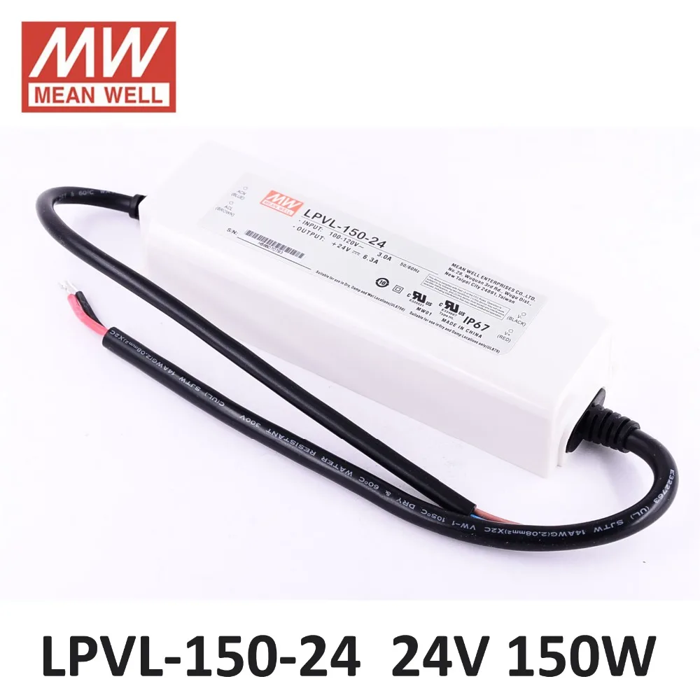 блок питания регулируемый Оригинал Mean well 24 В LPV-150-24 импульсный источник AC DC led