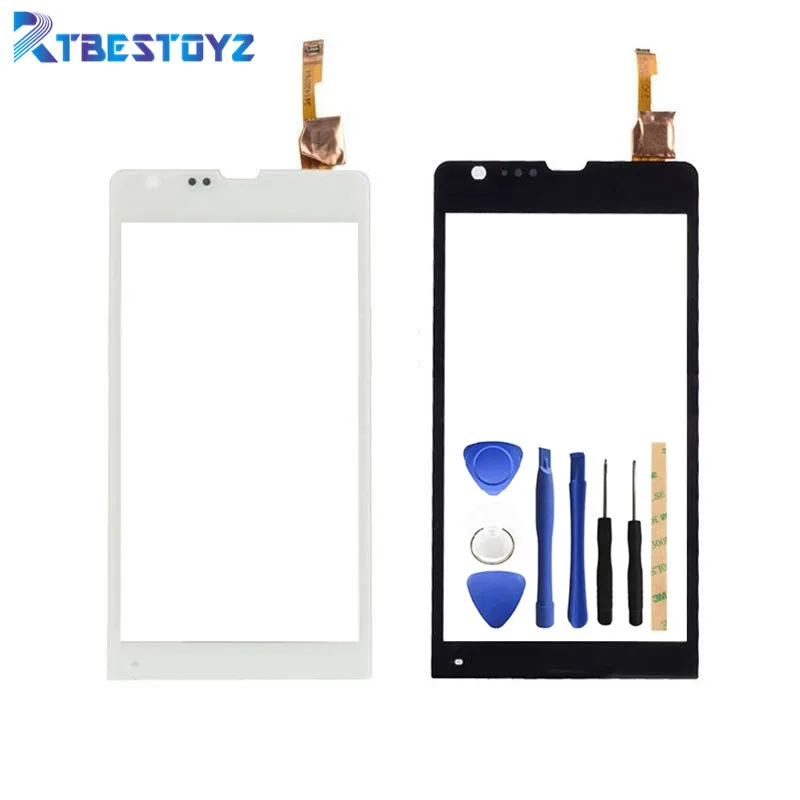 RTBESTOYZ 4 6 дюймовая наклейка 3M + Инструменты для ремонта Сенсорный экран Sony Xperia SP M35h