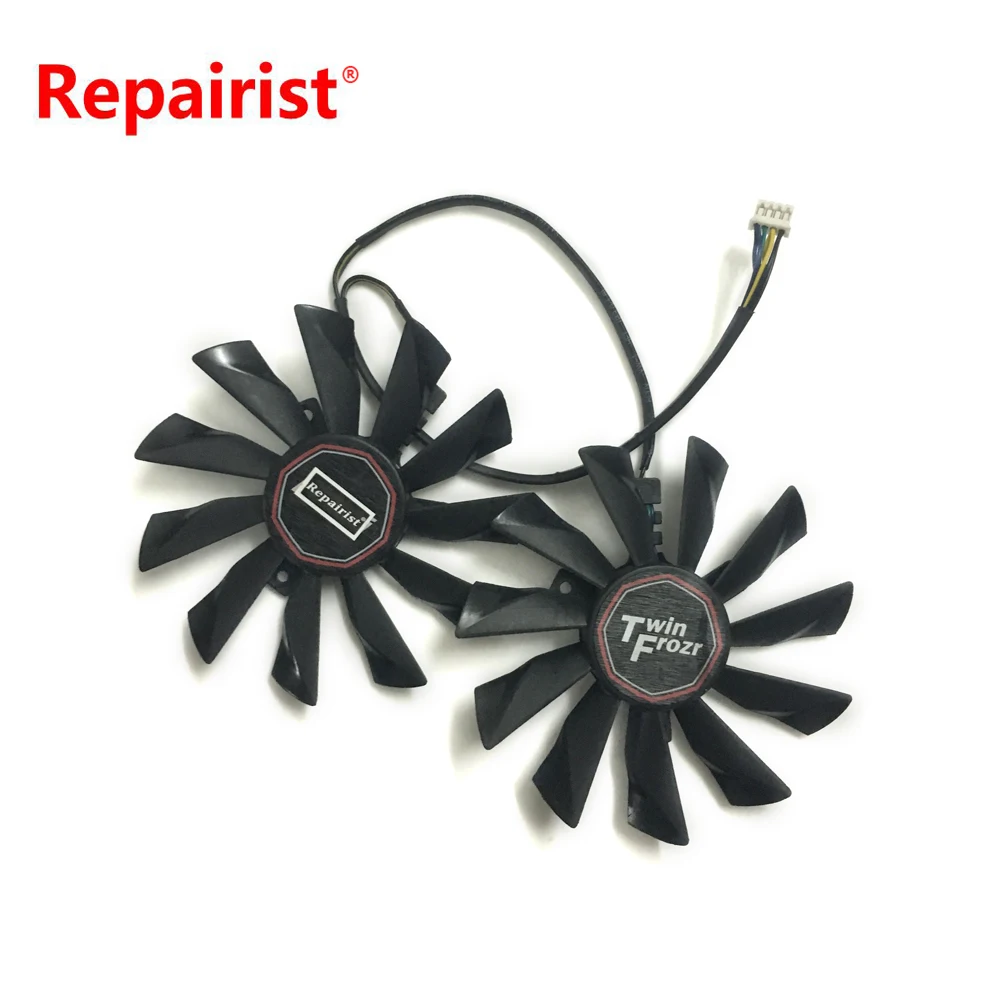 95 мм 12V 0.4A 4Pin PLD10010S12HH GTX780 GTX770 Графика карты кулер вентилятор для MSI GTX 750 760 770 780 Twin Frozr