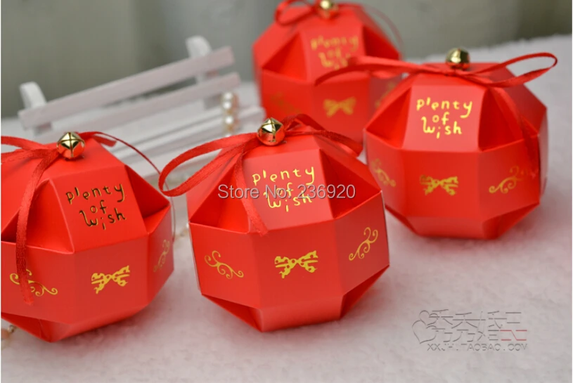 100 шт./лот красная Свадебная коробка для конфет сделай сам уникальная с красивой