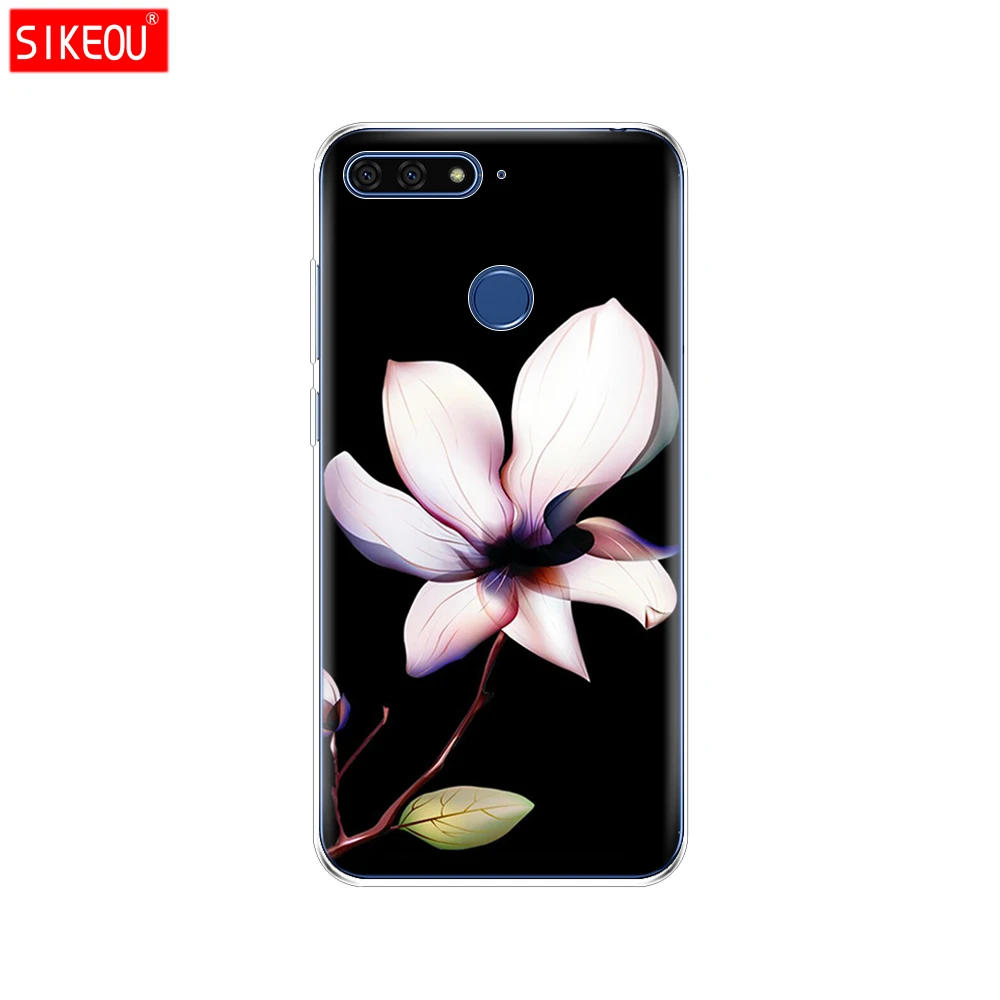 12082 Силиконовый чехол для Huawei Honor 7C, 5,7 дюйма, чехол, мягкий ТПУ, милый чехол, защитный чехол для телефона Huawei honor 7c Aum-L41 - Цвет: 12082
