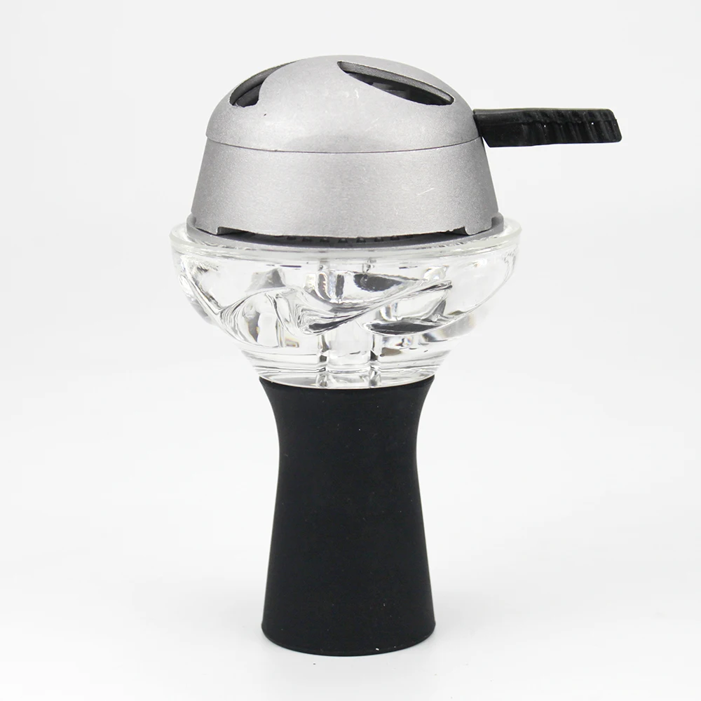 Стеклянная Чаша для кальяна с матовым держателем угля Nargile Sheesha Narguile Chicha Cachimbas чаша для кальяна верхняя головка аксессуары