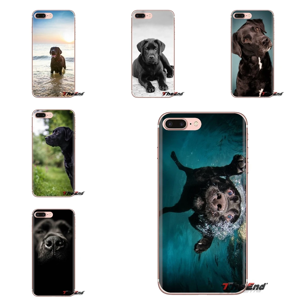 pretty Black Lab Labrador puppy Dog For HTC One U11 U12 X9 M7 M8 A9 M9 M10 E9 Plus Desire 630 530 626 628 816 820 830 TPU Covers |