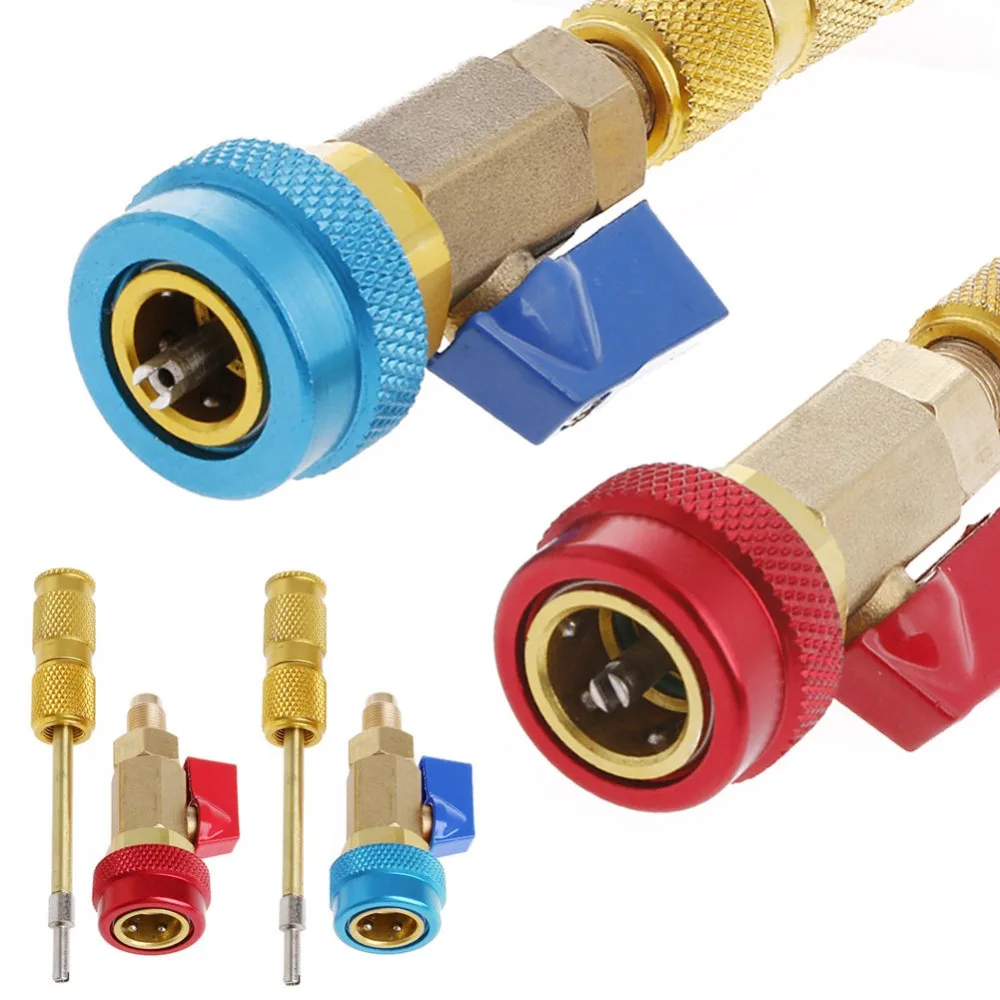 Кондиционер R134A сердечник вентиля для быстрого удаления установщик Высокая