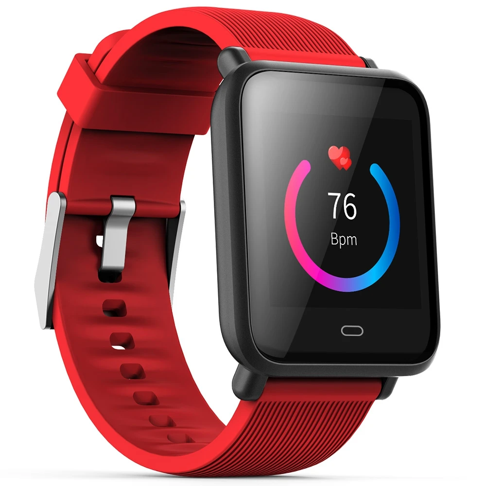 Q9 Colorful Screen Waterproof Sports Smart Watch for Android / iOS with Heart Rate Monitor Blood Pressure Functions | Электроника