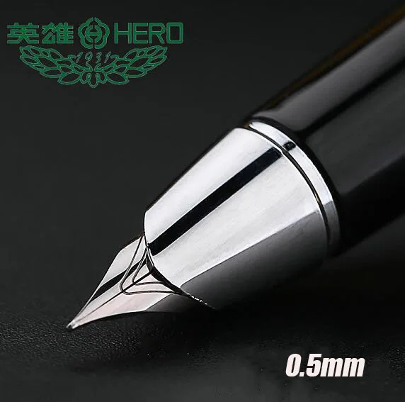 HERO 101 металлическая ручка гладкая чернильная изогнутое перо художественная