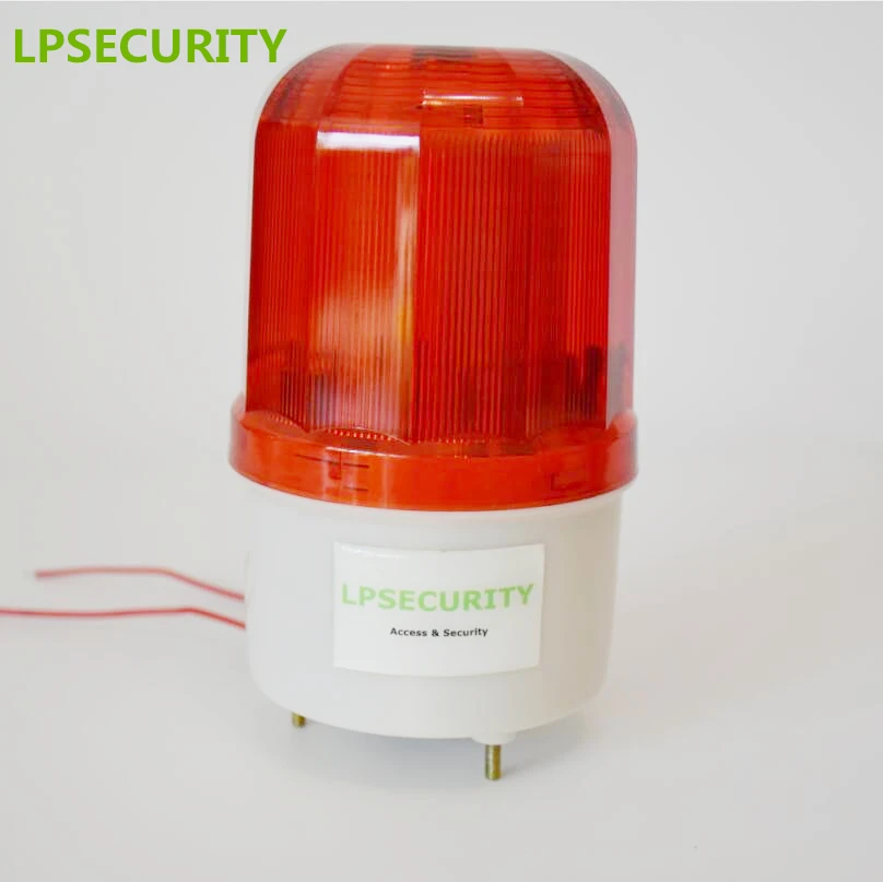 Наружная светодиодная сирена LPSECURITY лампа сигнализации для GSM-сигнализации 90 дБ