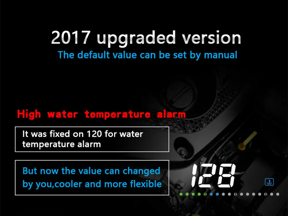 GEYIREN A200 HUD Дисплей obd2 Спидометр температура воды проекция на лобовое стекло для автомобиля hud Автомобильный Универсальный