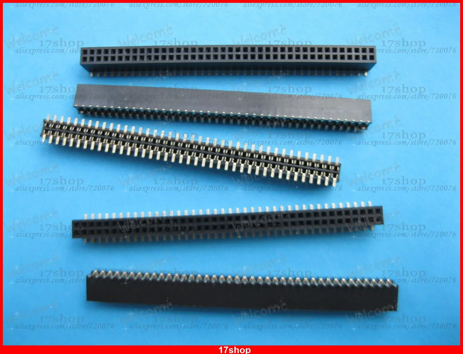 150 шт. Gold SMT SMD 1 27 мм 2x40 80pin хрупкий штыревой разъем двухрядный|row pin header|row headerrow |