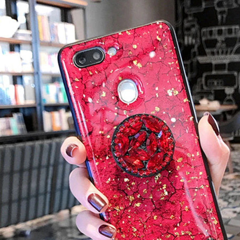 Блестящие Чехлы для Xiaomi Redmi K20 Pro Note 7 6 5 4 4X S2 Redmi GO 7A 7 Y3 6 A6 Pro 5A 5 Plus 4X 4A держатель шарообразный футляр