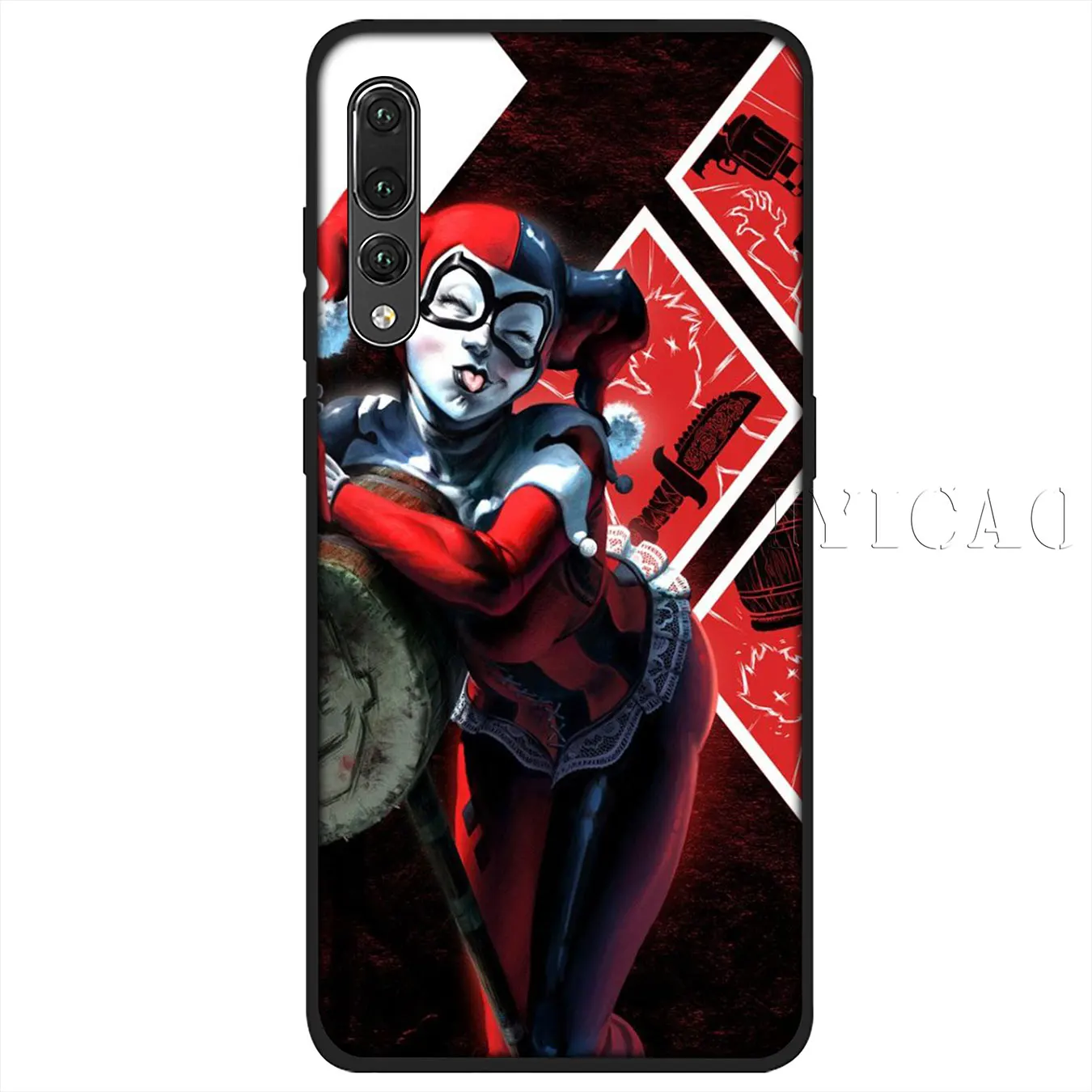 IYICAO Мягкий силиконовый чехол для телефона с Бэтменом джокером Huawei P30 P20 Pro P10 P9 P8 Lite