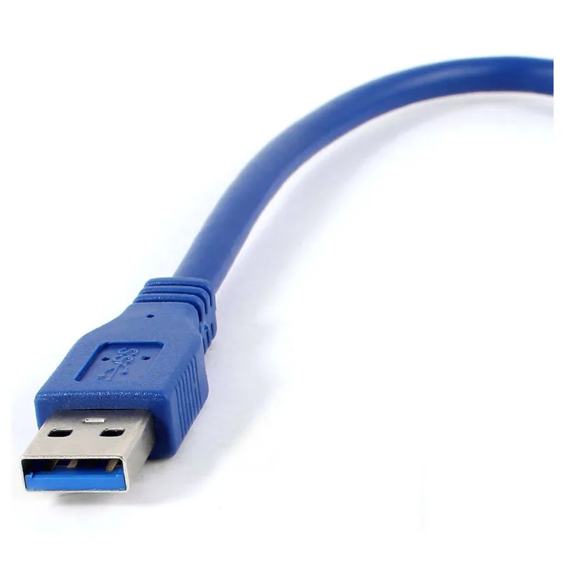 Самый дешевый синий USB 3 0 Штекерный разъем F/M Тип A Удлинительный кабель 30 см |