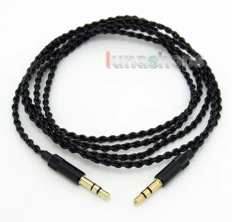 LN004322 3 5 мм штекер аудио наушники DIY 4*18 core 72 OFC провод кабель для Beyerdynamic Custom One Pro Plus и