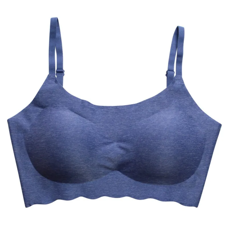 100pcs/4 Colors Women Sports bra Padded Push Up Fitness Running Vest Relief 2 Generation Seamless Vest Tankless sports Tank Tops