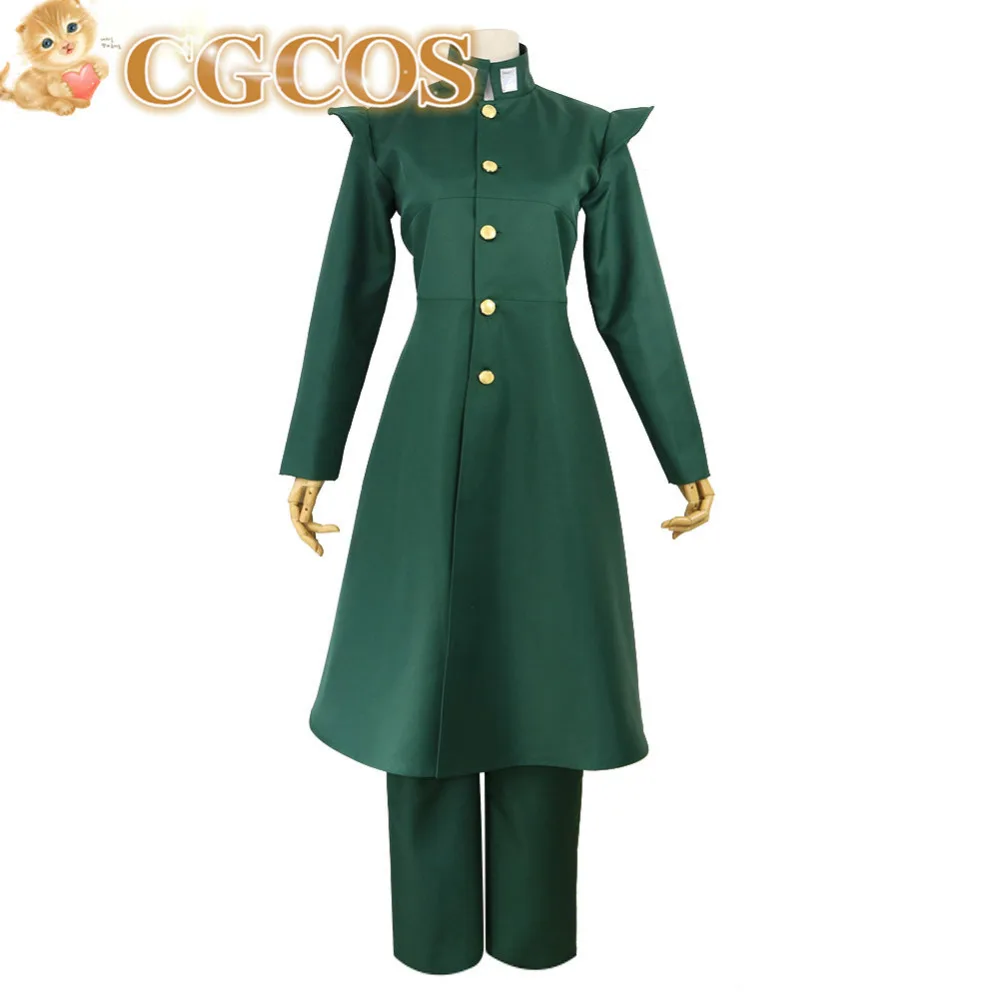 Cgcos Экспресс! Аниме Косплэй костюм JoJo невероятное приключение Нориаки Kakyoin на