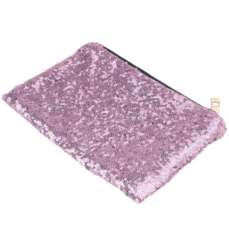 Женская косметичка с блестками вечерняя блестками|Косметички| |