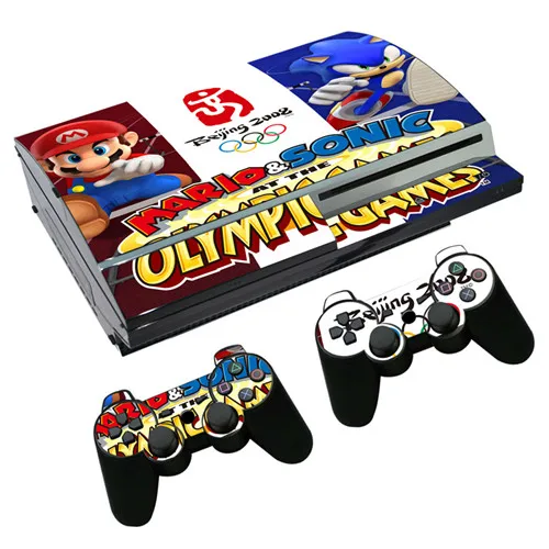 0350 Sonic Heroes, наклейка на кожу для PS3, Fat playstation 3, консоль и контроллеры для PS3, Fat Skins, Виниловая наклейка - Цвет: 0350