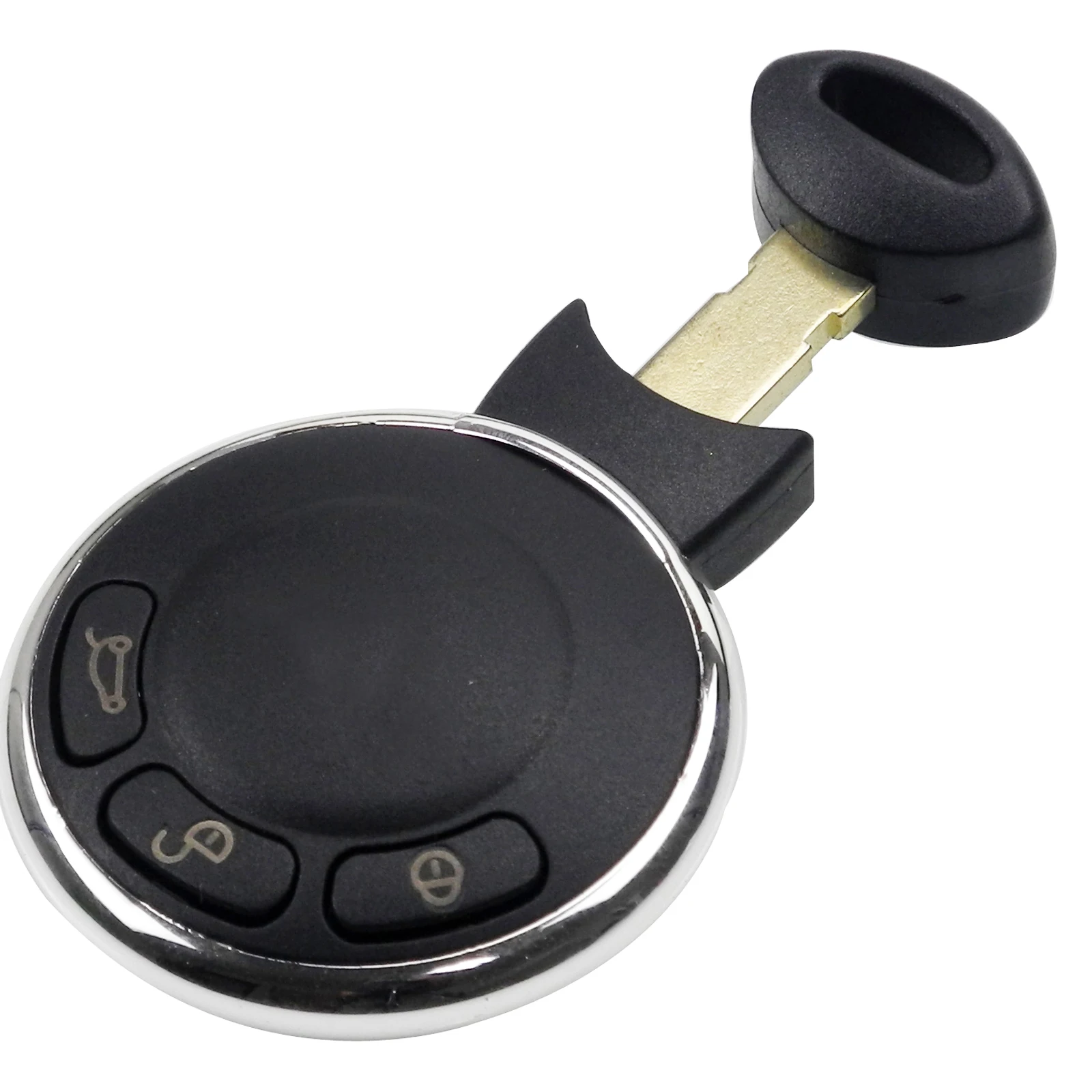 Jingyuqin для BMW Mini Cooper автоматический смарт ключ с пустым дизайном 3 кнопки