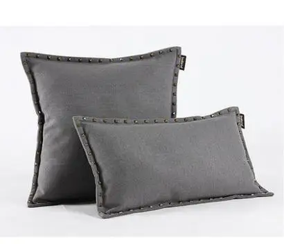 

Декоративные шерстяные заклепки 45x45 см, наволочка для дивана, наволочка для спинки, красный/серый/темно-синий