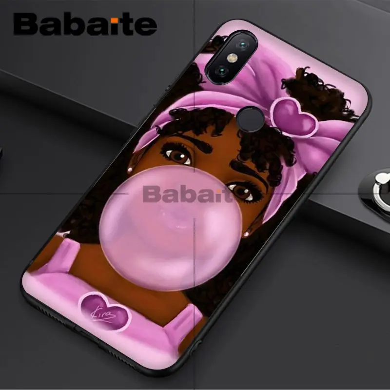 Высококачественный чехол для телефона Babaite 2bunz Melanin Poppin Aba redmi 5plus 5A 6pro 4X note5A note4x